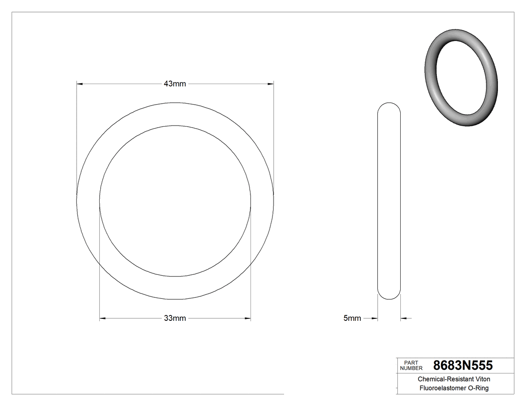 Technical drawing - 8683N555